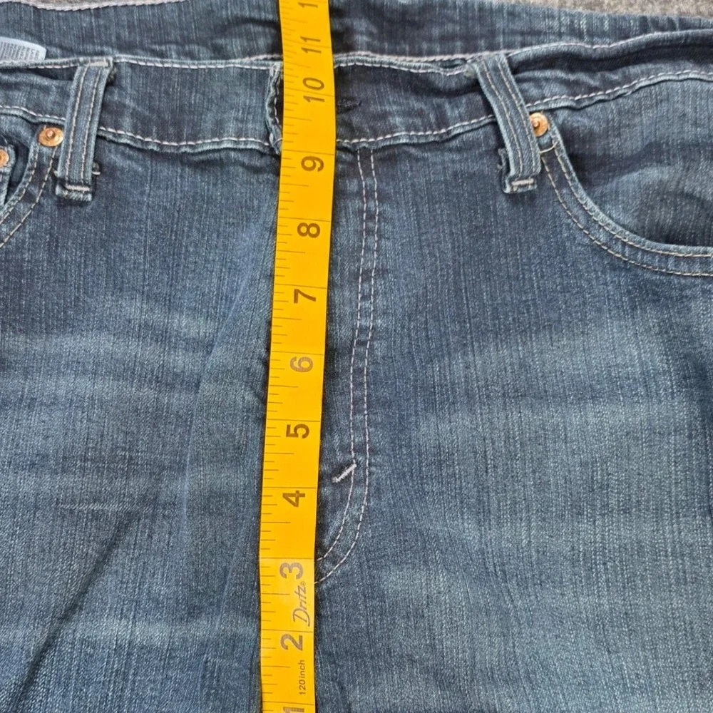 Levi's 559 Relaxed Straight Jeans Men's Size 36x32 Blue Denim Stretch Pants